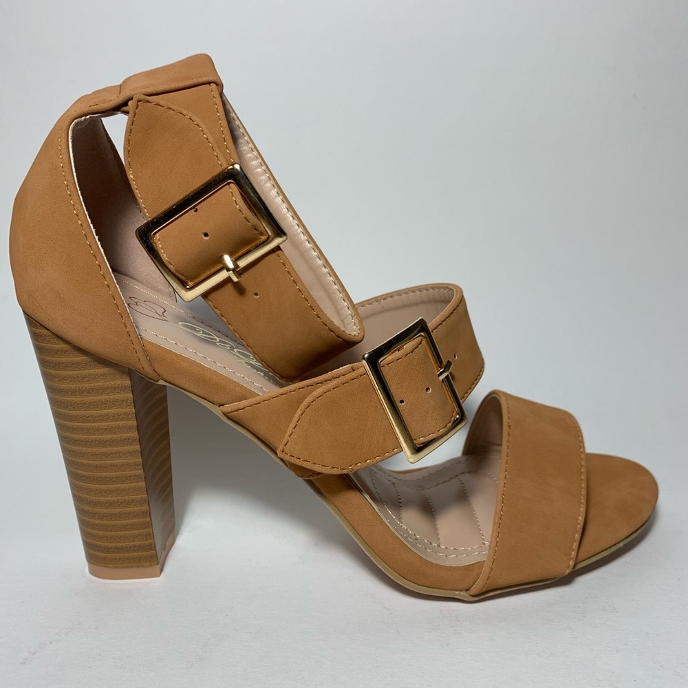 Buckle Strap Booties Heels - Picture 5 of 5